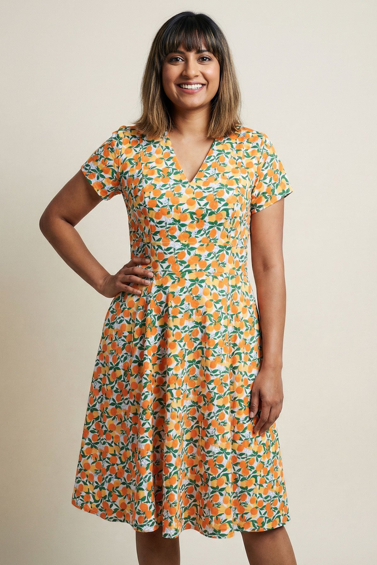 Cece Dress - Orange Grove 3XL Cece Dress - Orange Grove 3XL