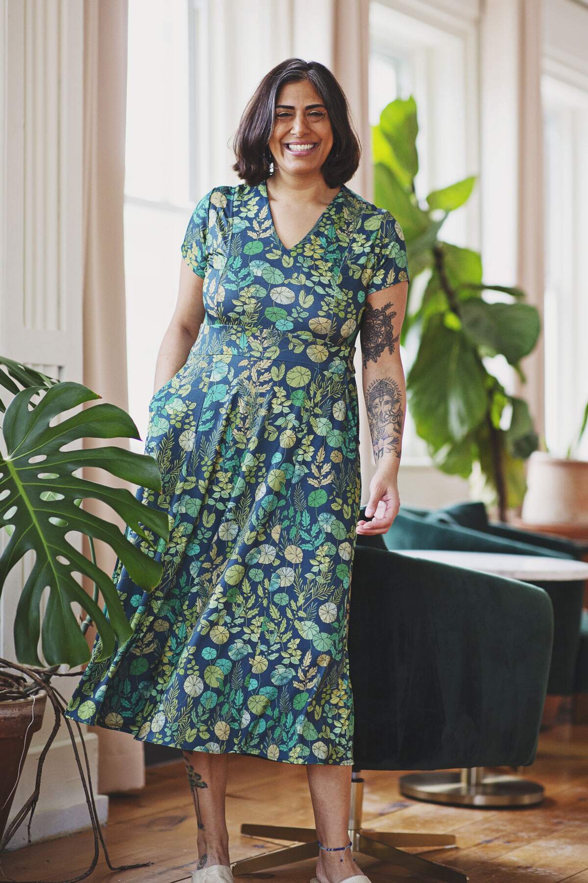 Cecelia Dress - Growing A Garden – karina dresses