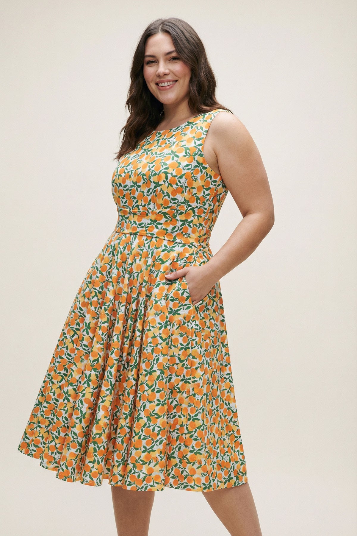 Lily Dress - Orange Grove  karina dresses