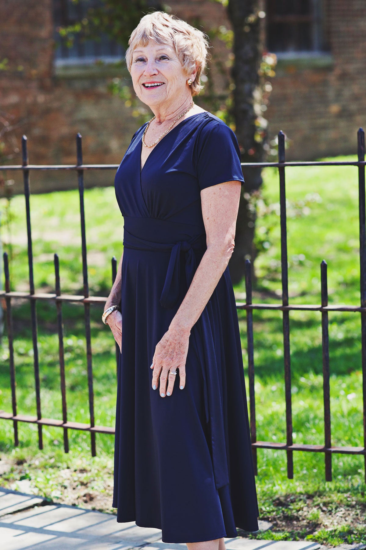 Margaret Dress - Midnight Blue XL