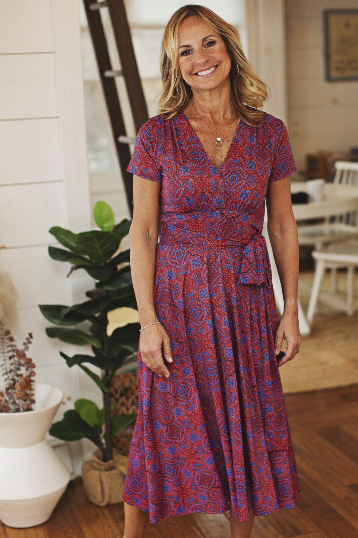 Margaret Dress - Mosaic [FINAL SALE] – karina dresses