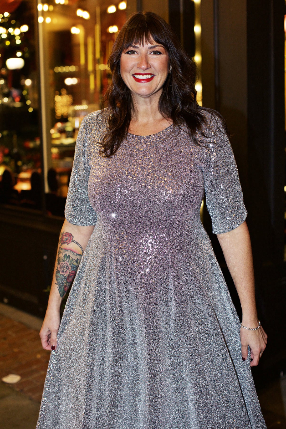 Mary Dress - Silver Sequins XXS Mary Dress - Silver Sequins XXS