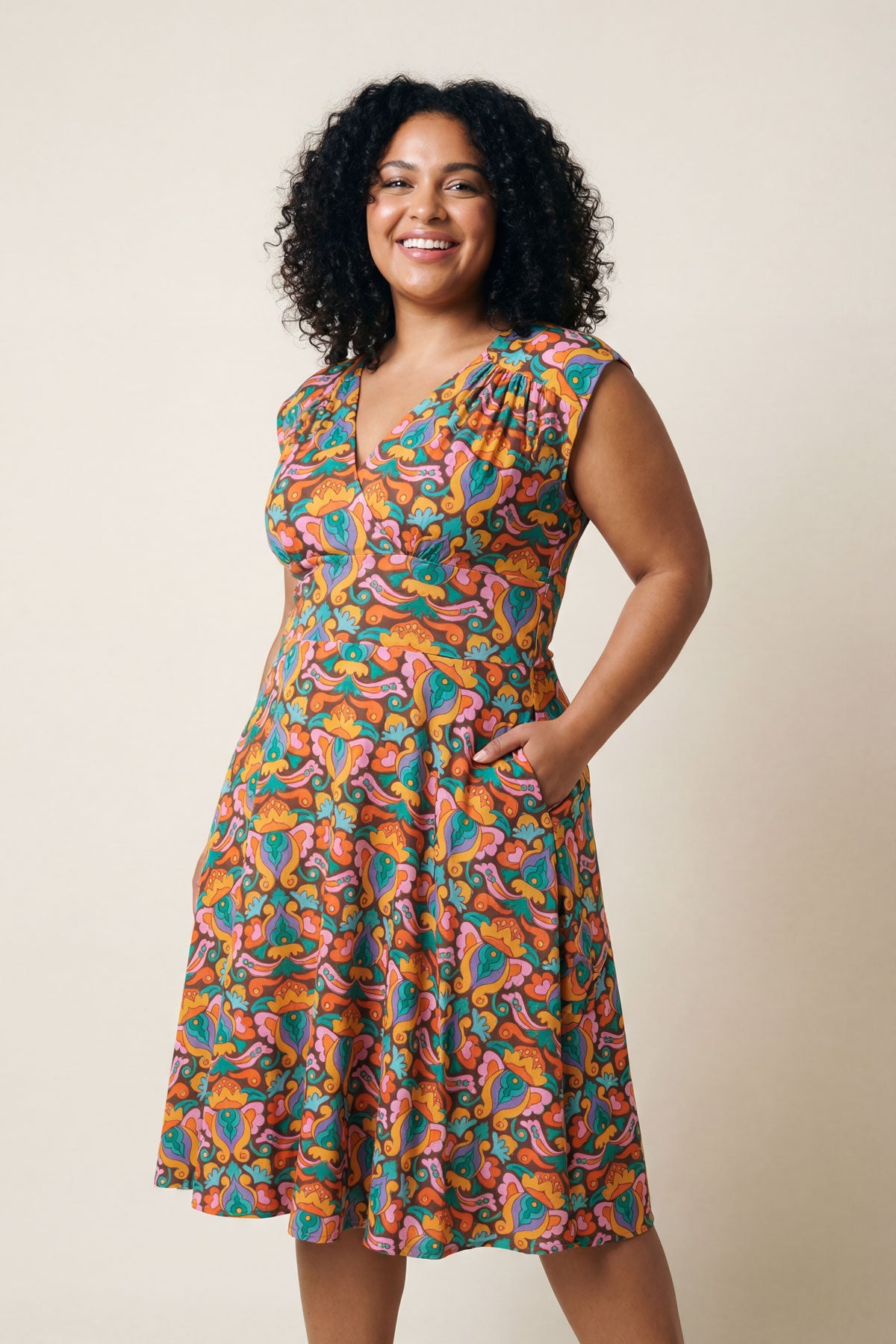 Nora Dress - Shine On – karina dresses
