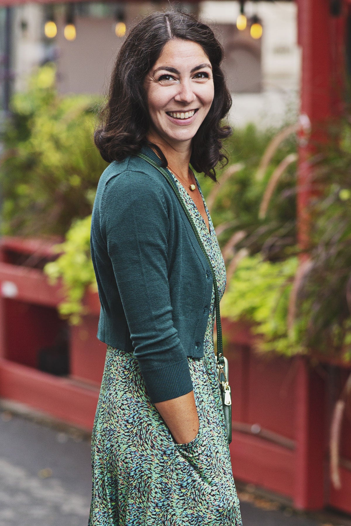 Peacock Cropped Cardigan Xs Peacock Cropped Cardigan Xs