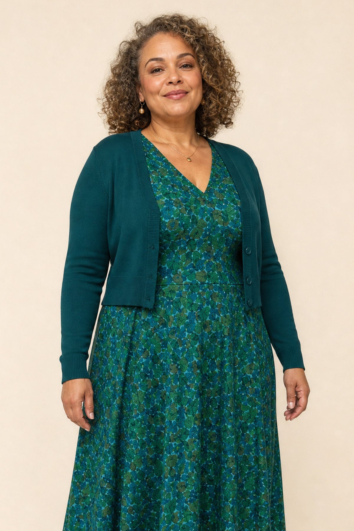 green dress cardigan Peacock Cropped XS Strapless Mint Green Tulle lightweight and feminine spring 2023 Color:Soft Off White / Natural White (Pictured)