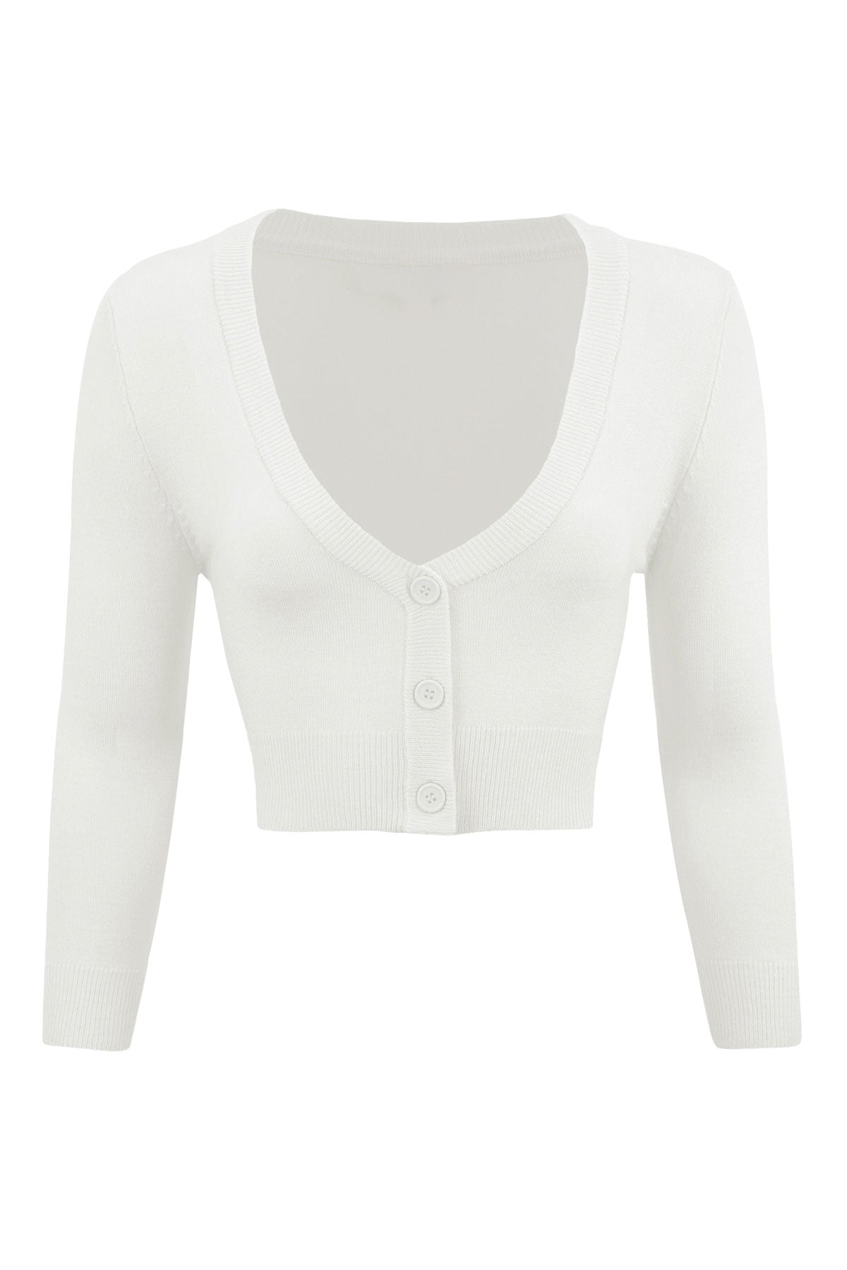 katie オーガンジートップス白 Cropped Cardigan – Akris Inc.