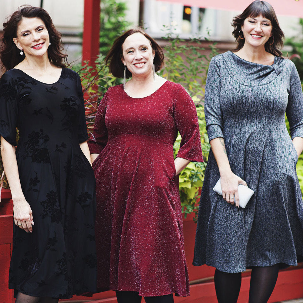 3 Women in Karina Dresses