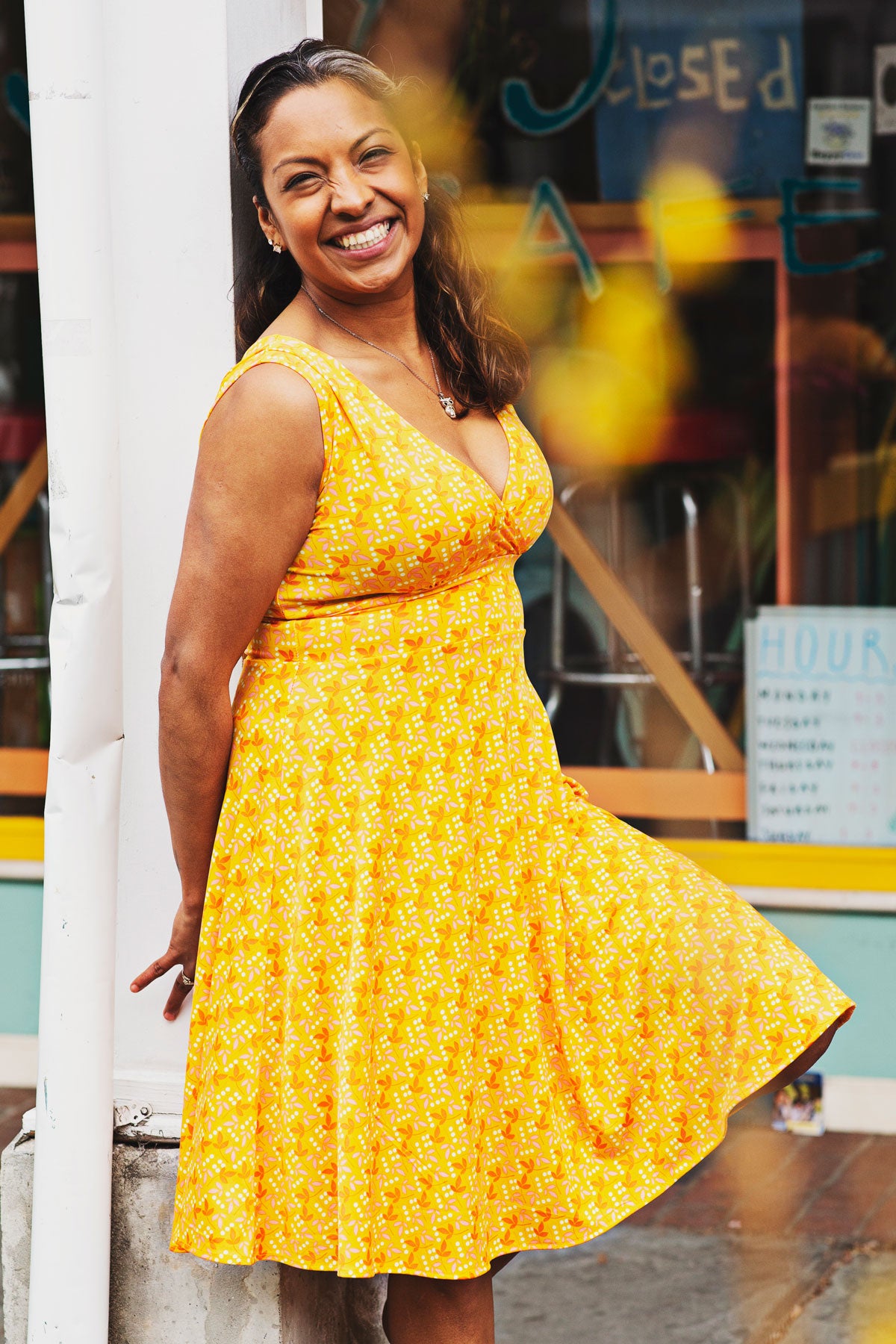 Audrey Dress - Orange You Beautiful FINAL SALE