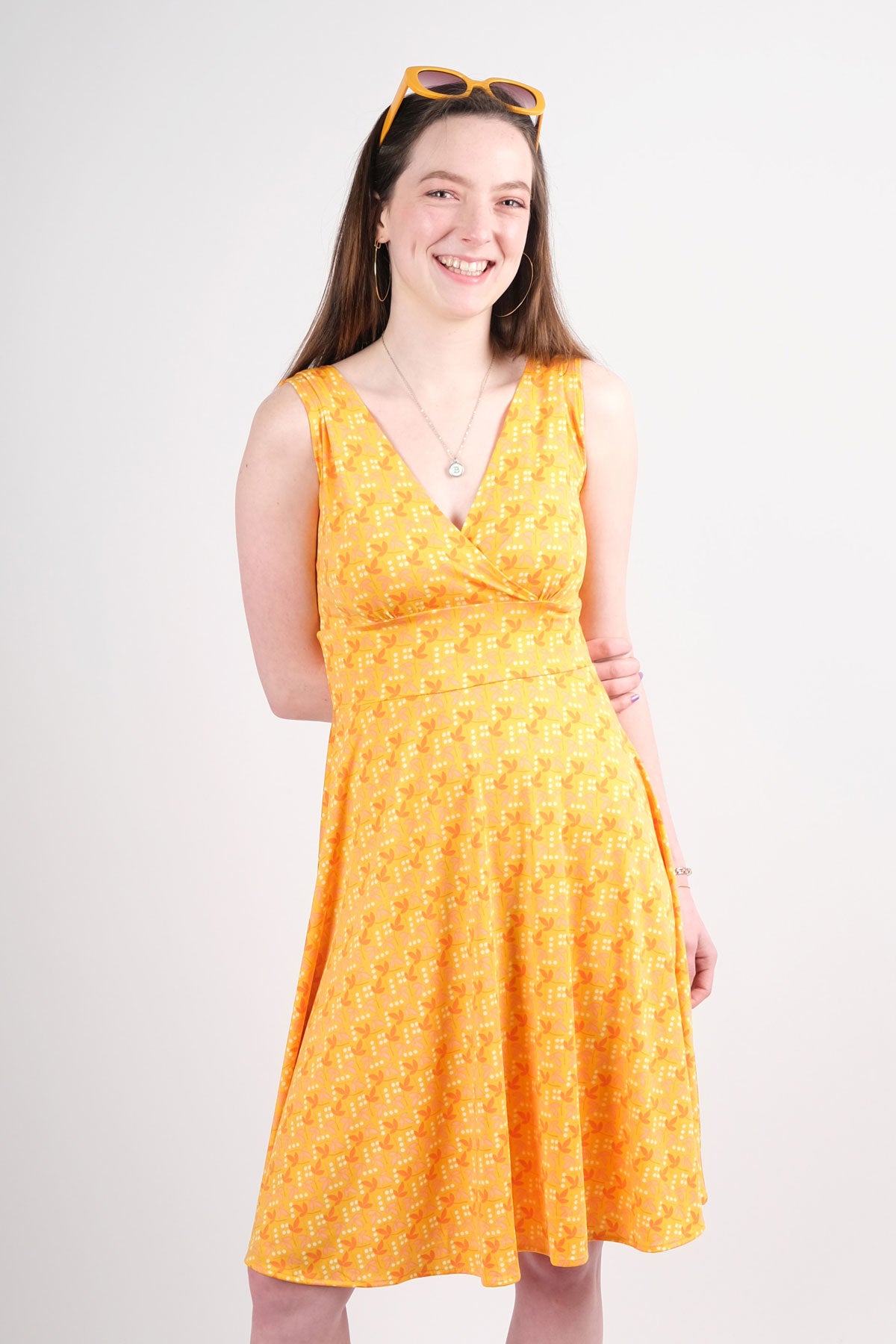 Audrey Dress - Orange You Beautiful FINAL SALE
