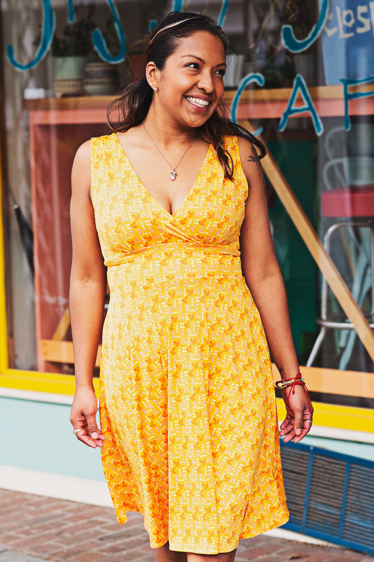 Audrey Dress - Orange You Beautiful FINAL SALE