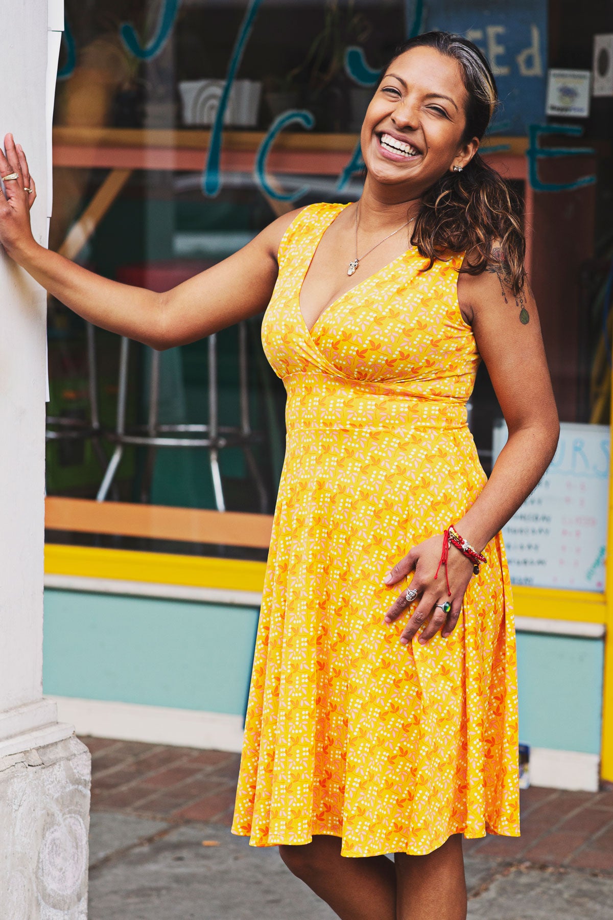 Audrey Dress - Orange You Beautiful FINAL SALE