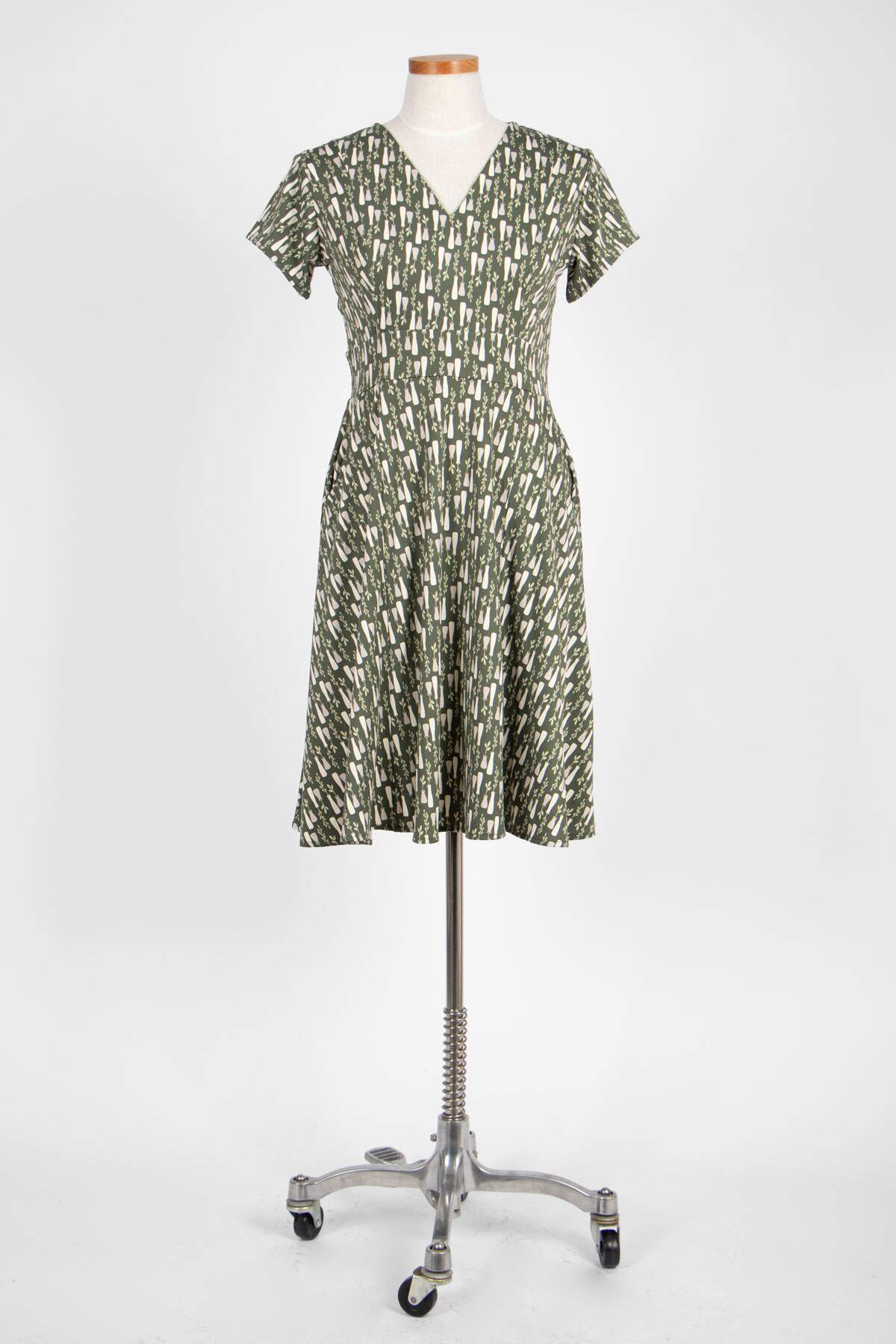 Cece Dress in Sage Sprigs by Karina Dresses