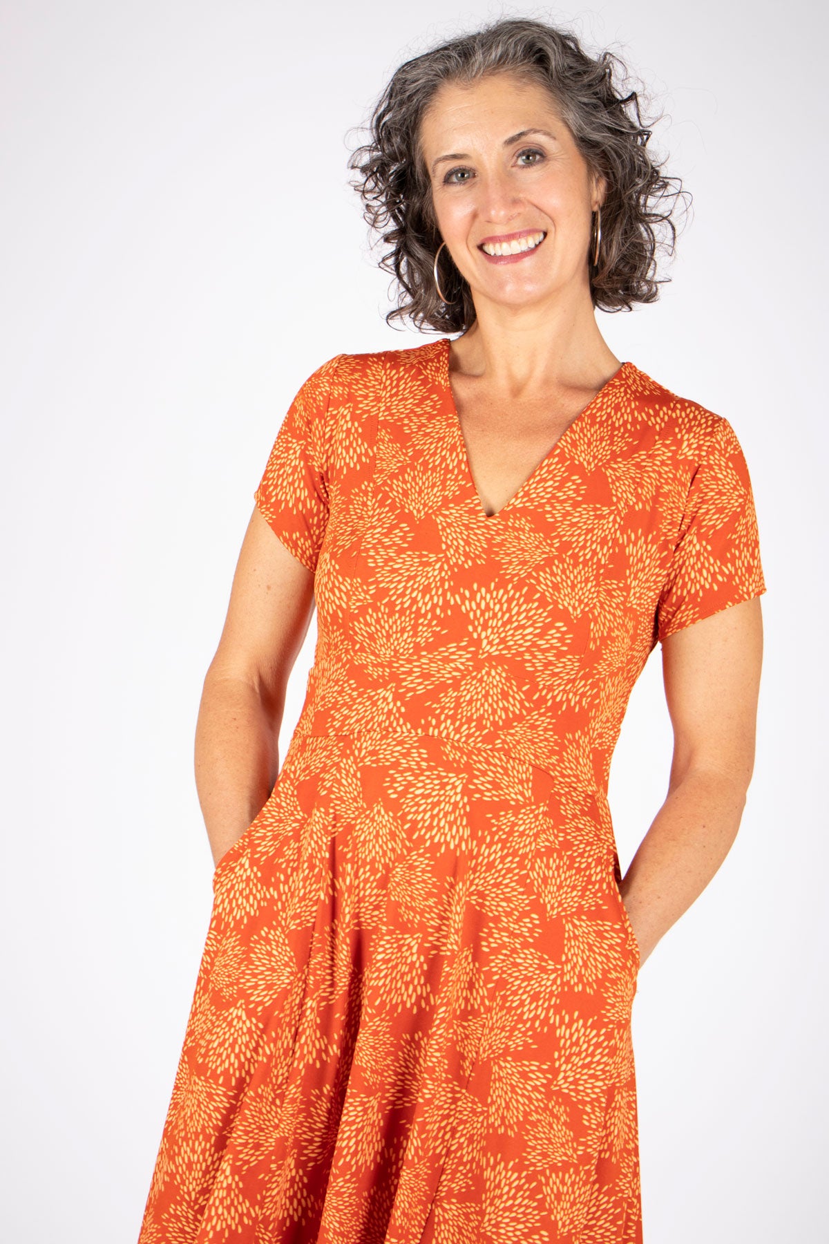 Cece Dress - Cinnamon Sky