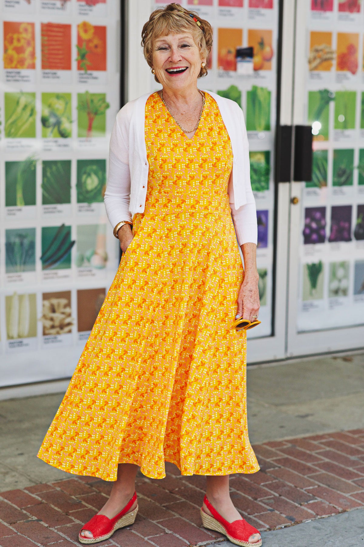 Cecelia Dress - Orange You Beautiful FINAL SALE