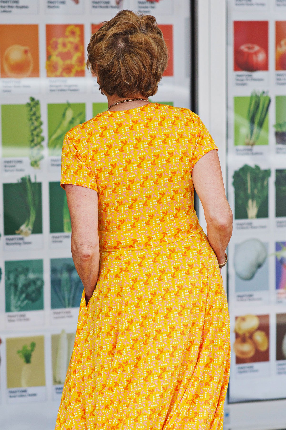 Cecelia Dress - Orange You Beautiful FINAL SALE