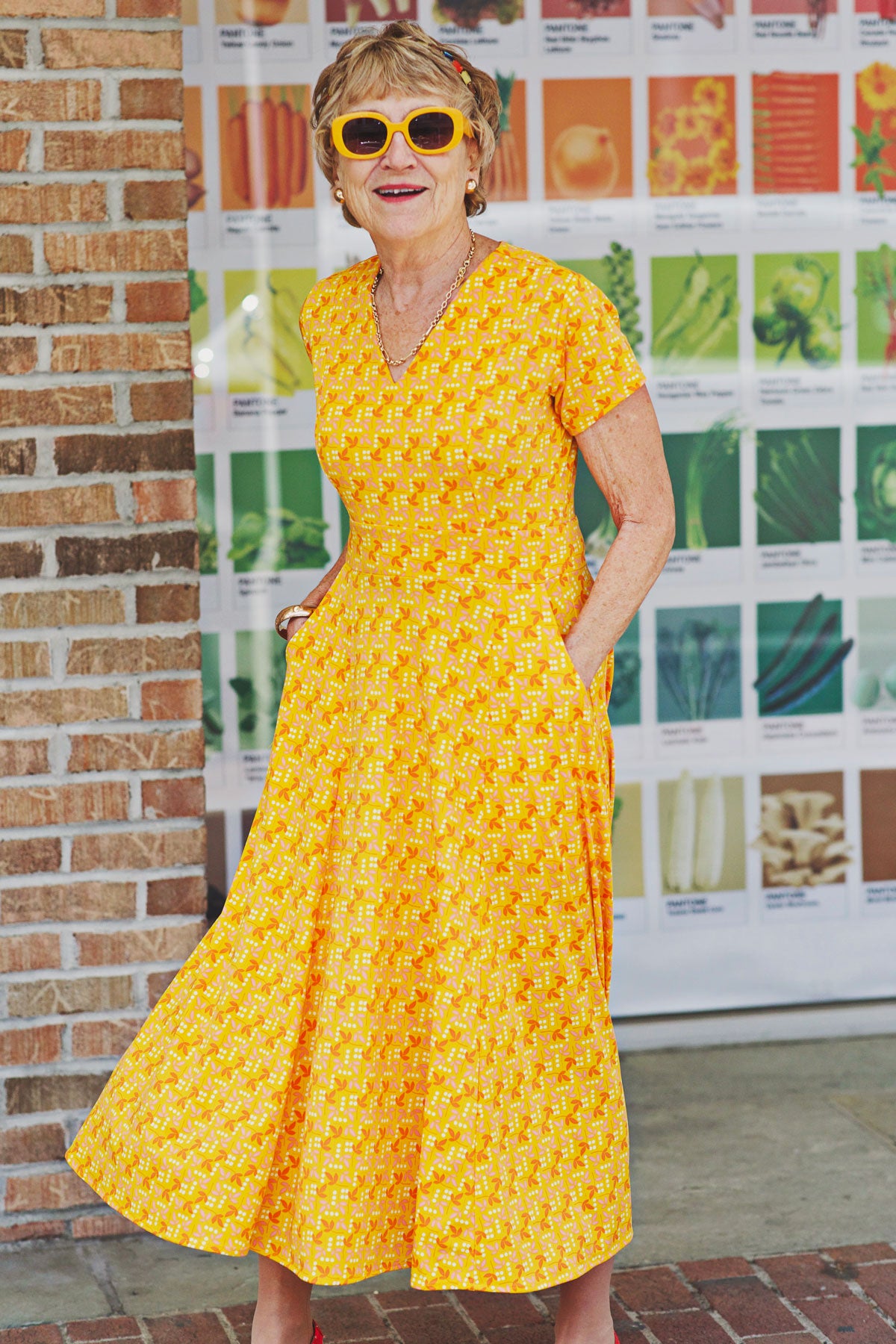 Cecelia Dress - Orange You Beautiful FINAL SALE