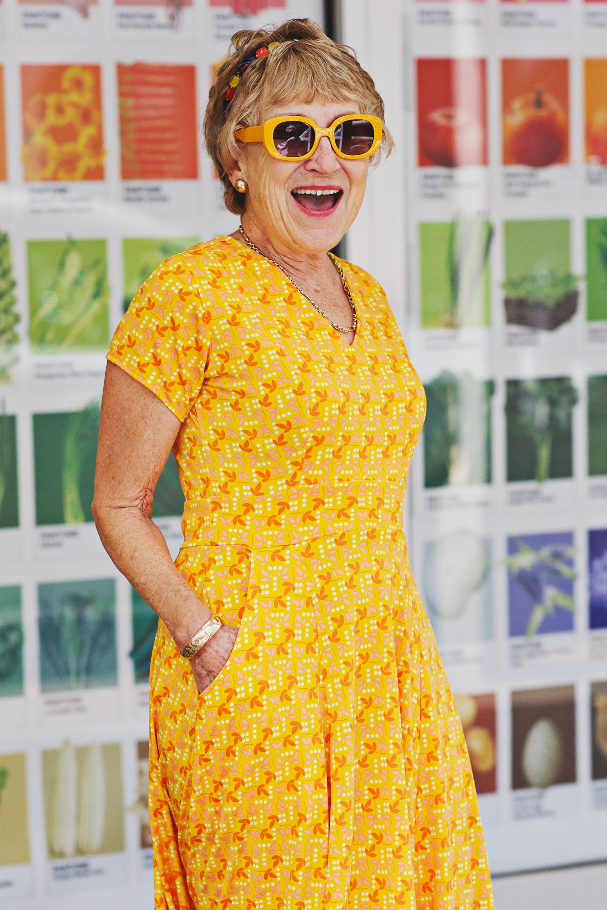 Cecelia Dress - Orange You Beautiful FINAL SALE