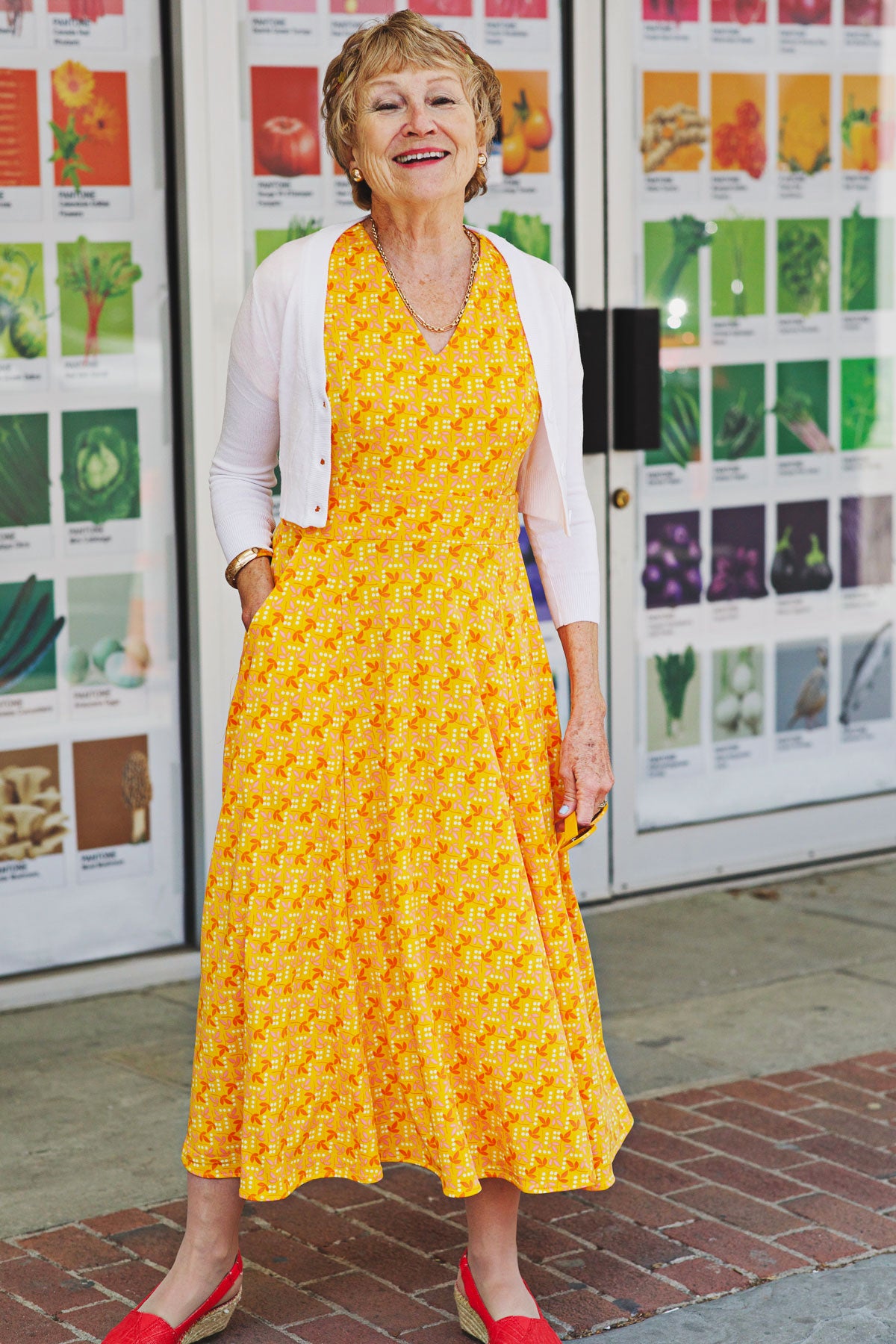 Cecelia Dress - Orange You Beautiful FINAL SALE