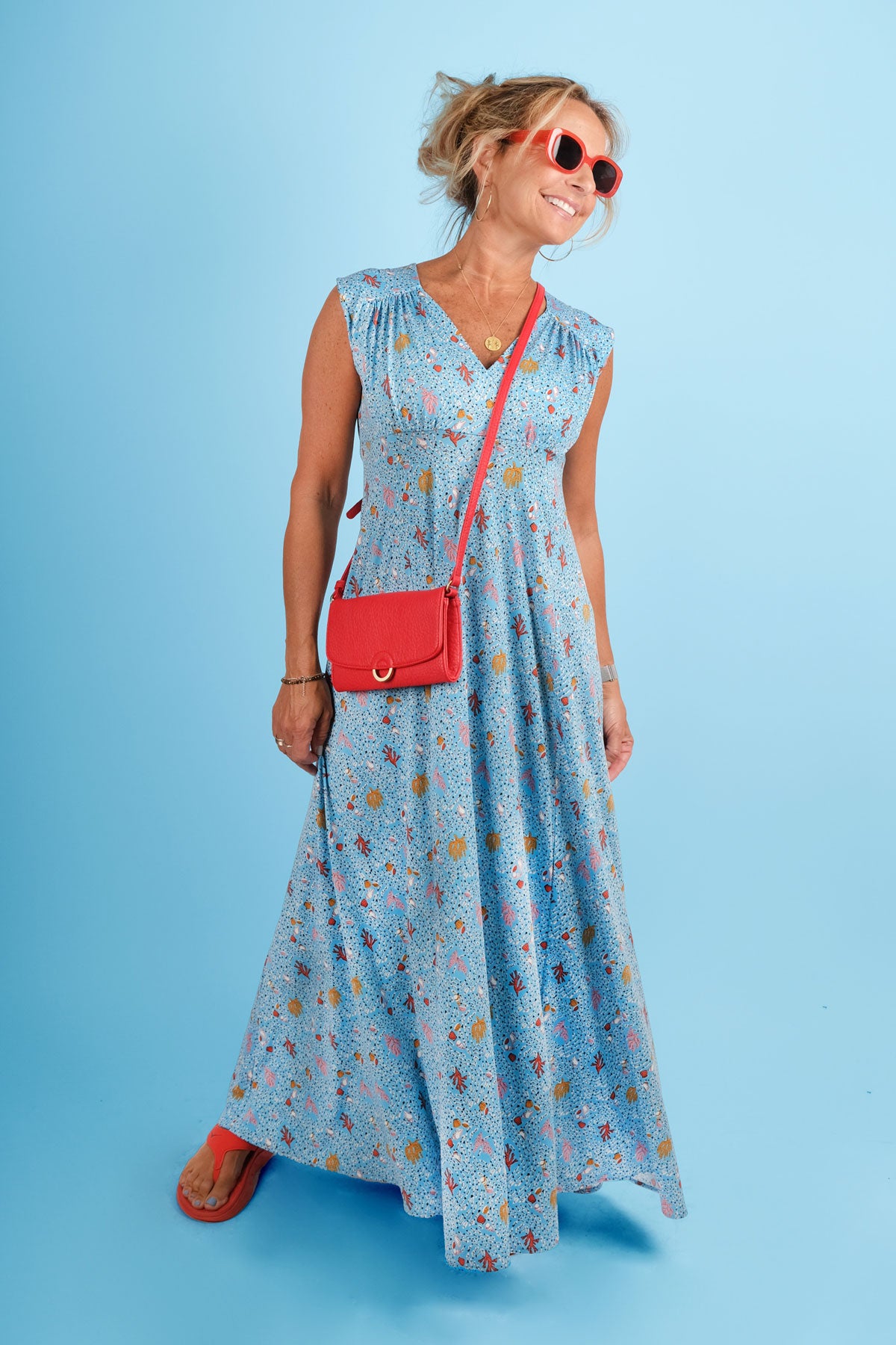 Nadine Dress - Sea You Later FINAL SALE