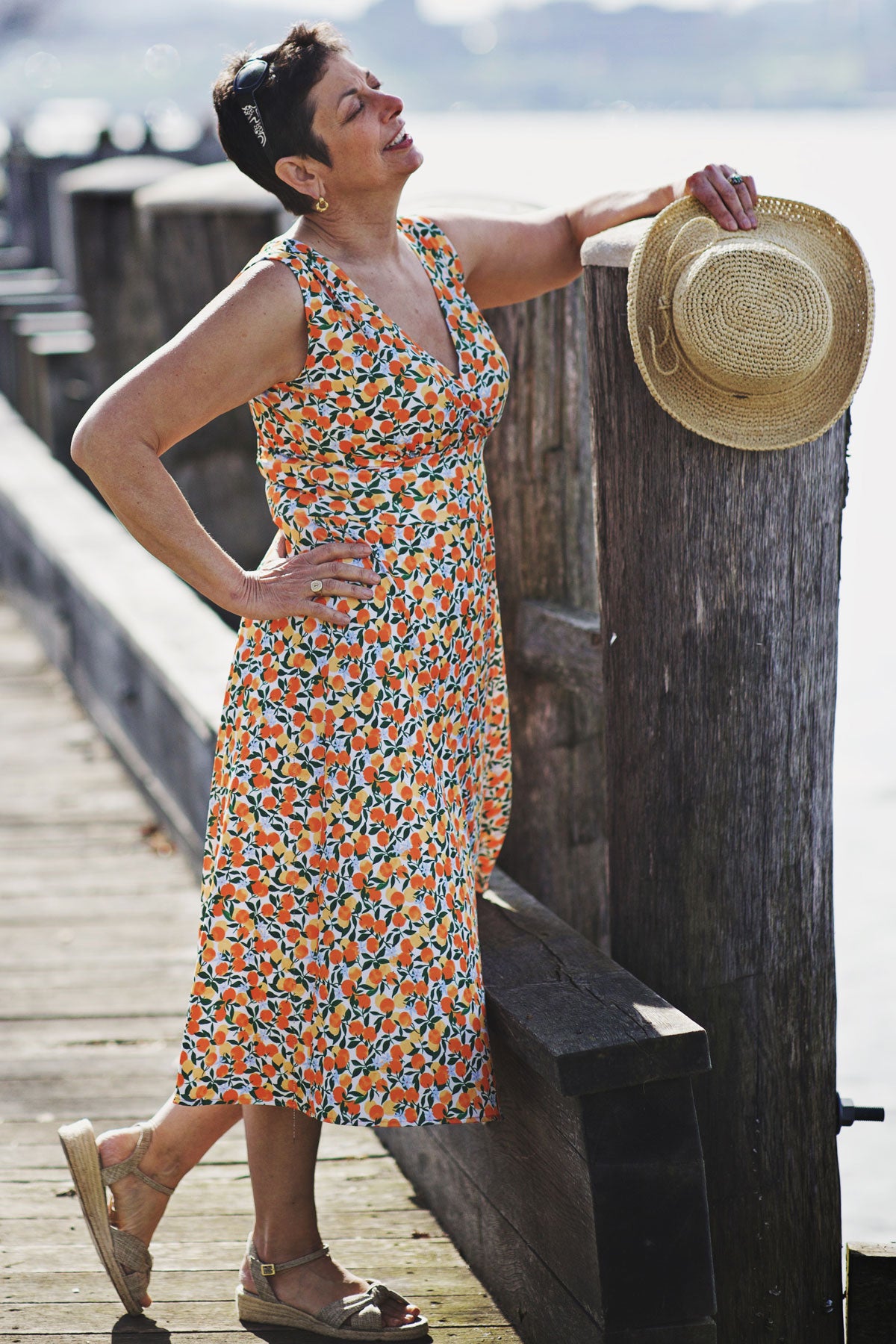 Abigail Dress - Orange Grove – karina dresses