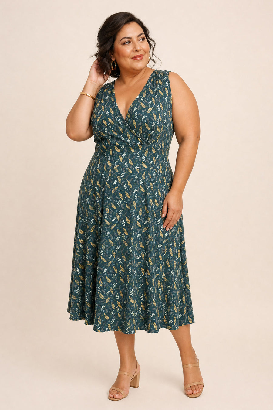 Abigail Dress - Botanical