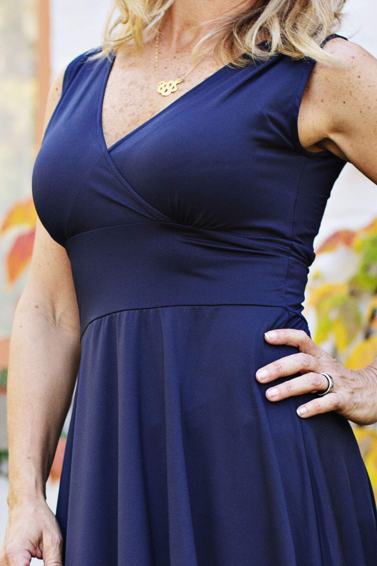 Abigail Dress - Midnight Blue – karina dresses