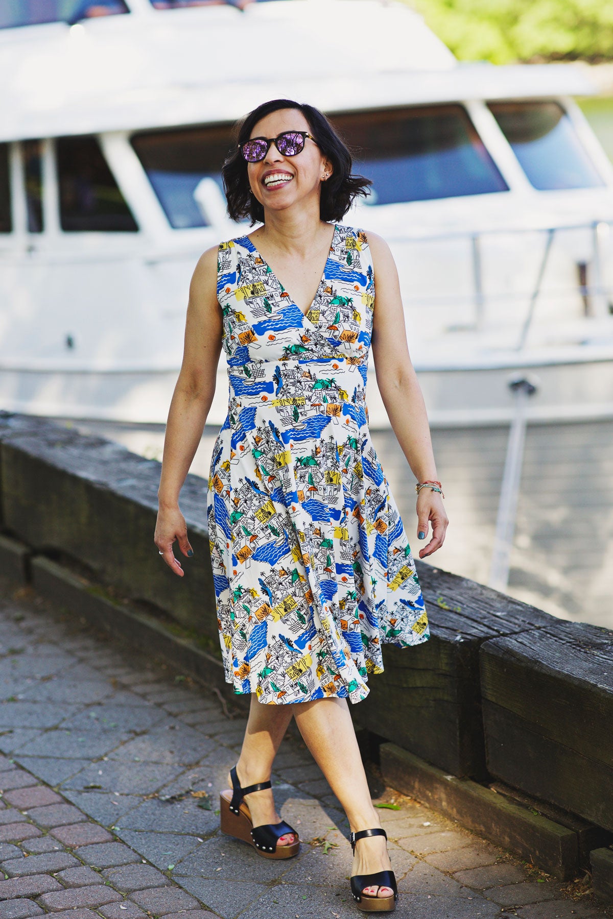 Audrey Dress - Riviera FINAL SALE
