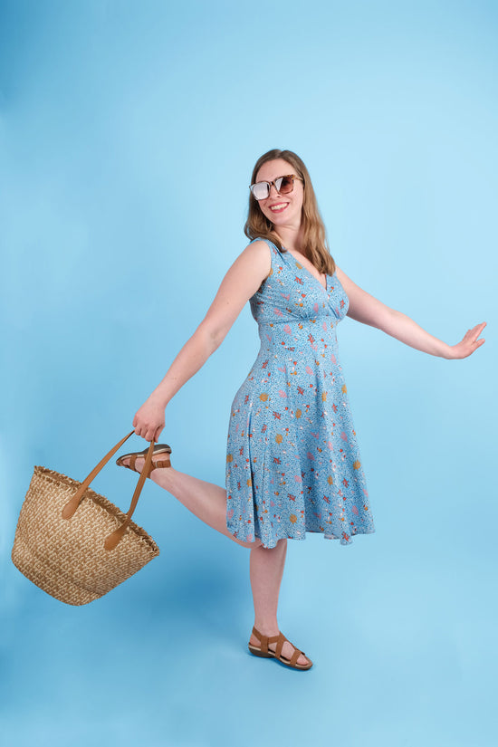 Load image into Gallery viewer, Audrey Dress - Sea You Later FINAL SALE
