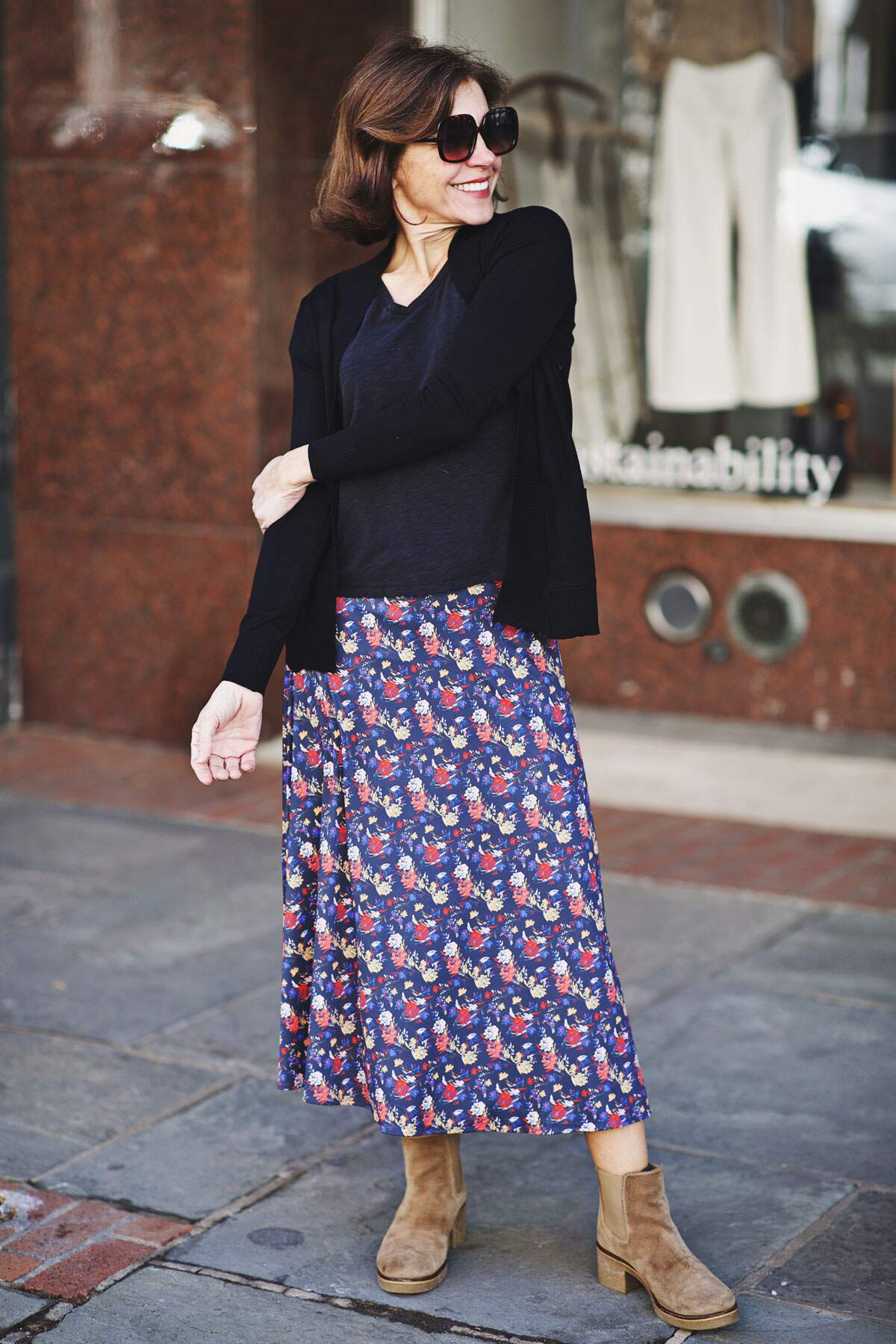 Blanche Skirt - Flowery