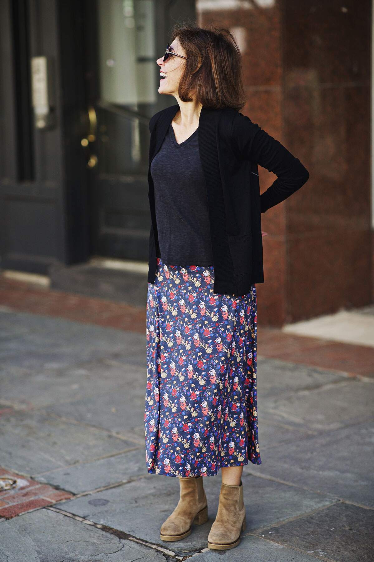 Blanche Skirt - Flowery
