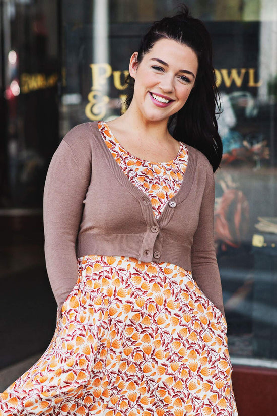 Carmen Dress - Saffron Sunset