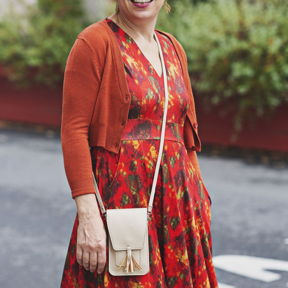 
                  
                    Cece Dress by Karina Dresses in Autumn Sunset
                  
                