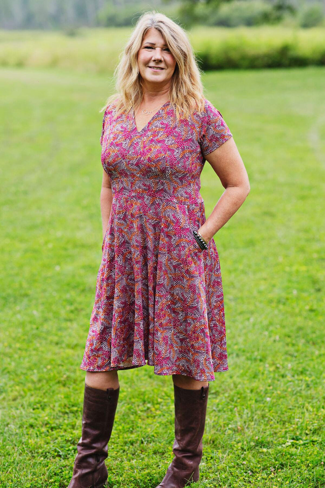 Kneelength Dresses karina dresses