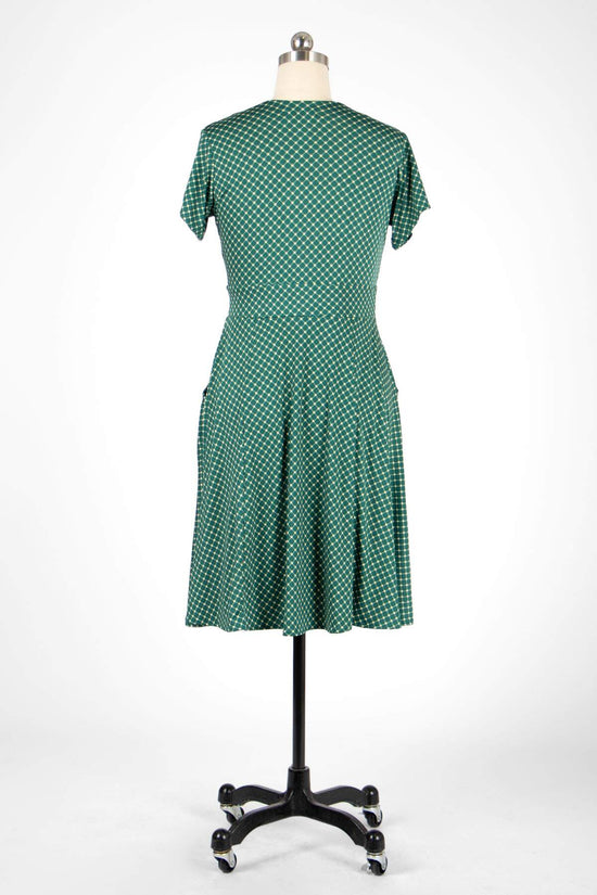 Cece Dress - Holly Cross Dots