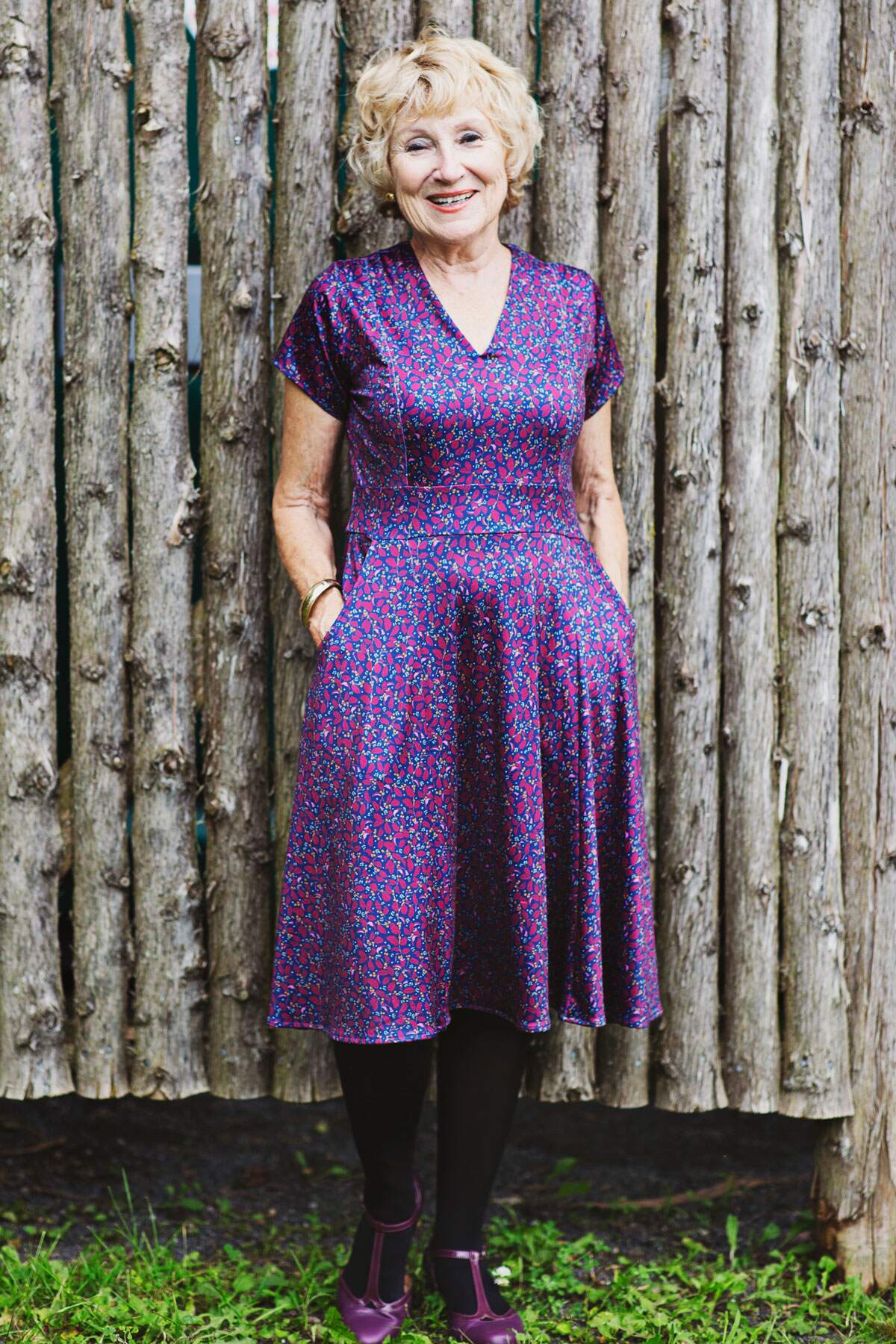 Cece Dress - Merlot