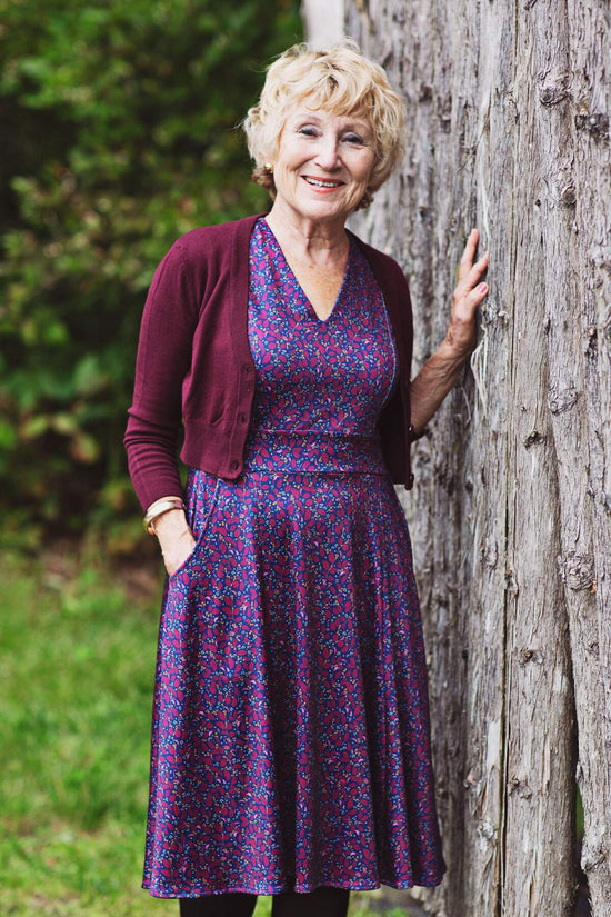 Cece Dress - Merlot