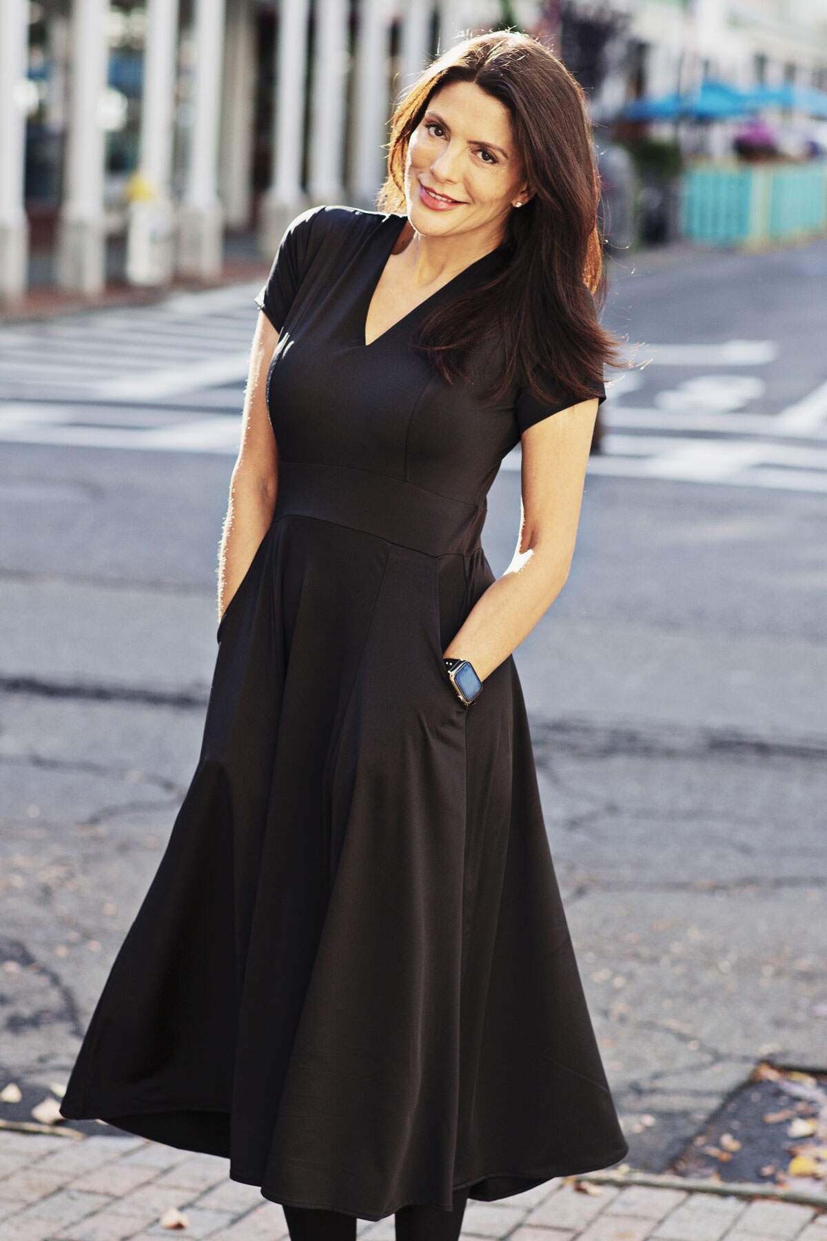 Cecelia Dress - Solid Black