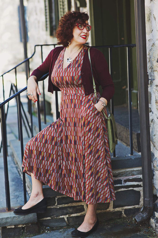 Cecelia Dress - Feathers