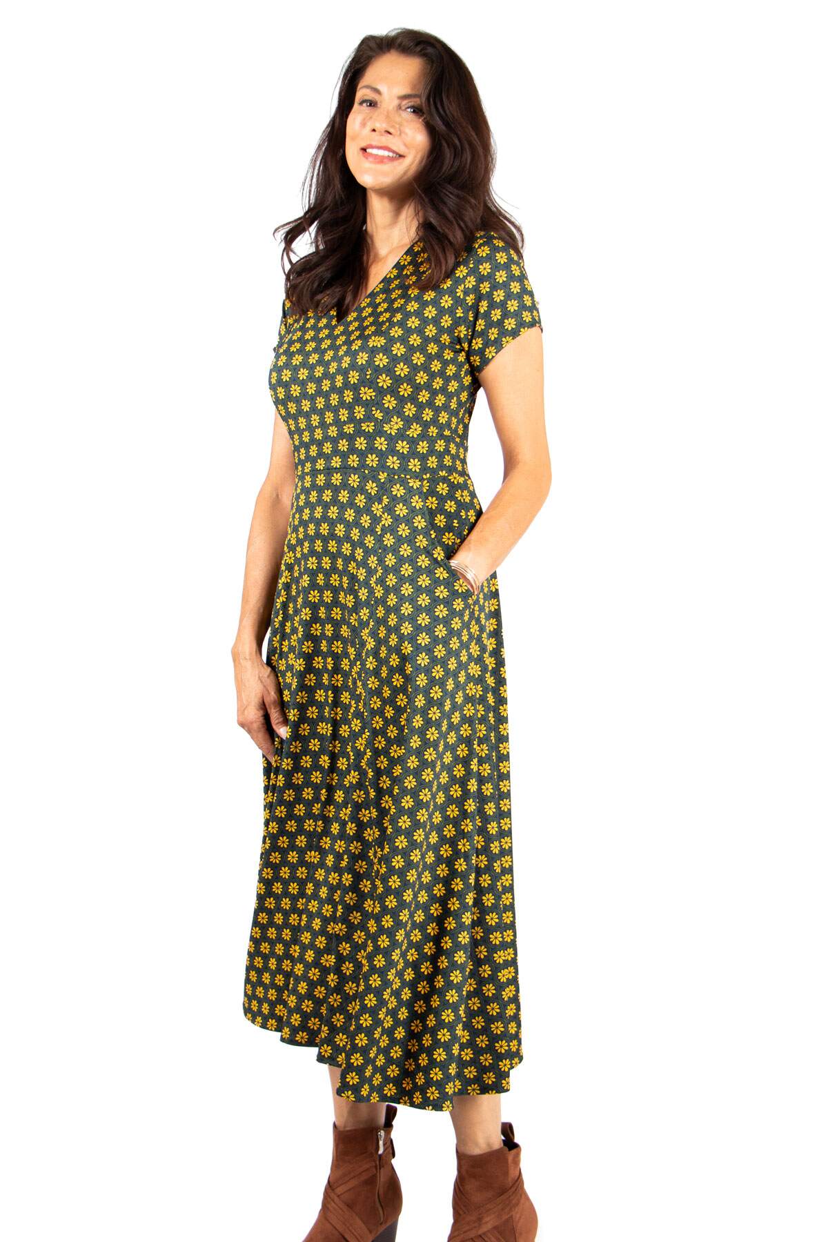 Cecelia Dress - Harvest Floral