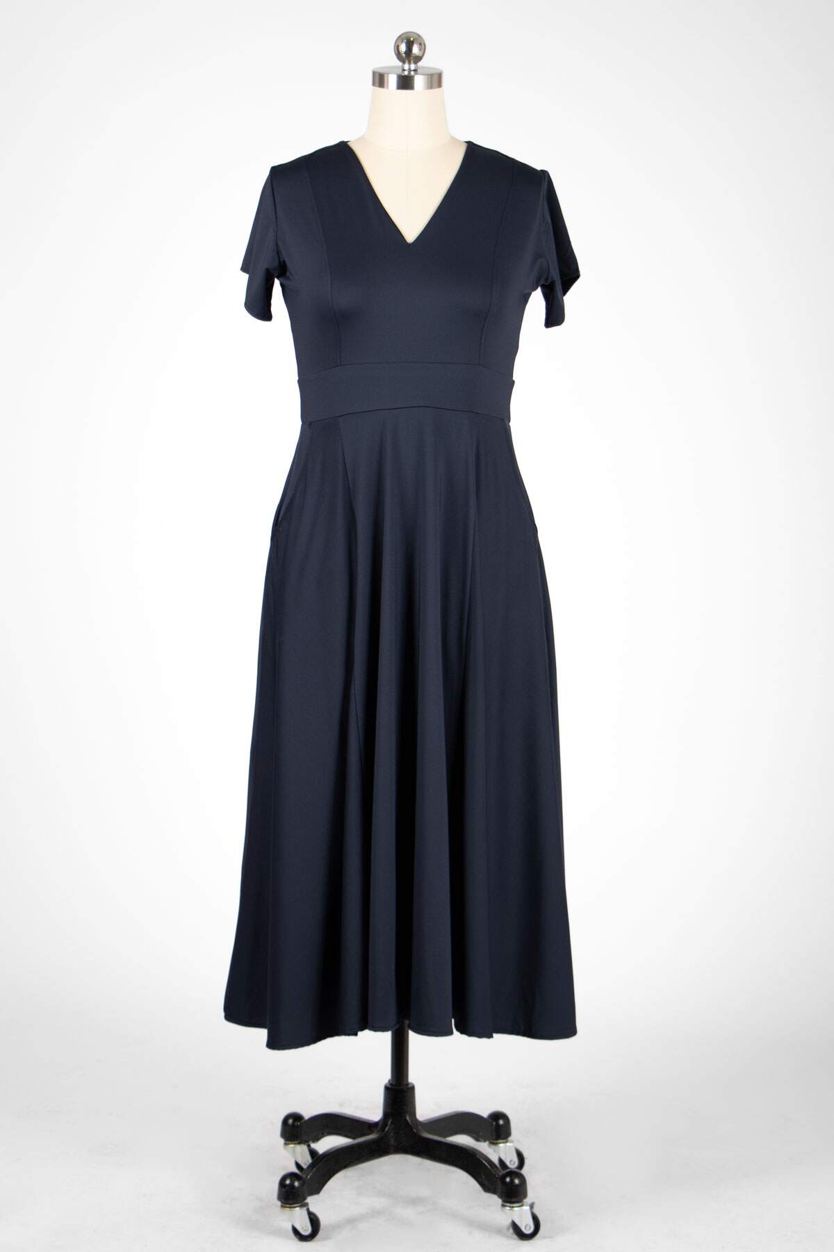 Cecelia Dress - Midnight Blue