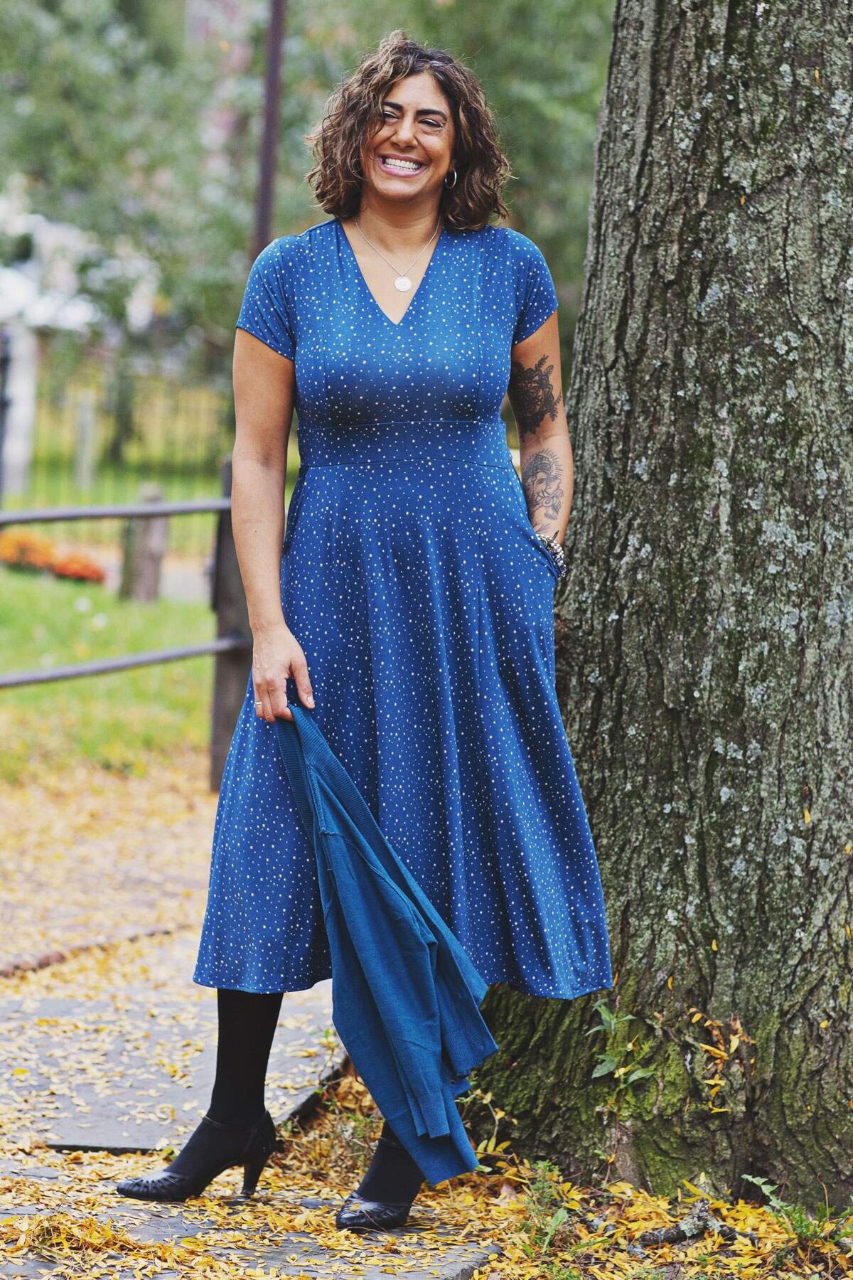 Cecelia Dress - Milky Way