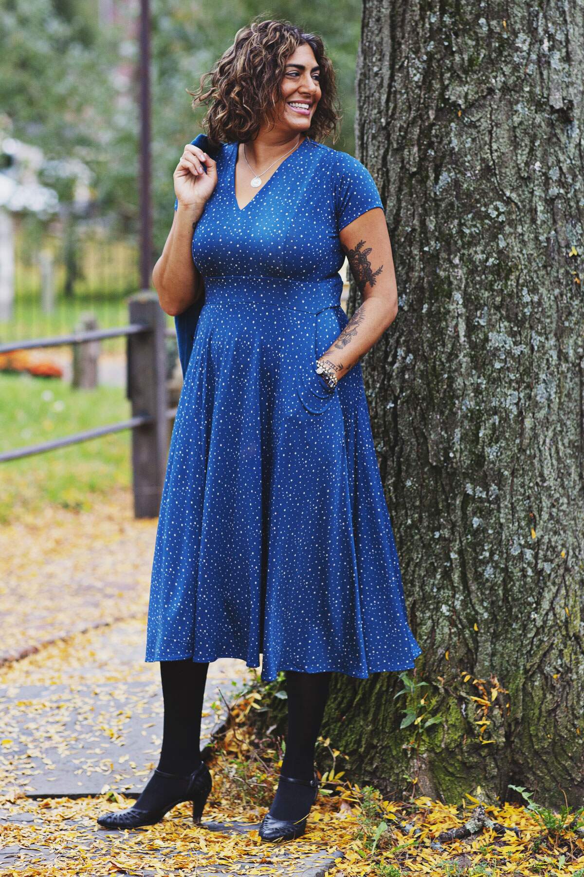 Cecelia Dress - Milky Way