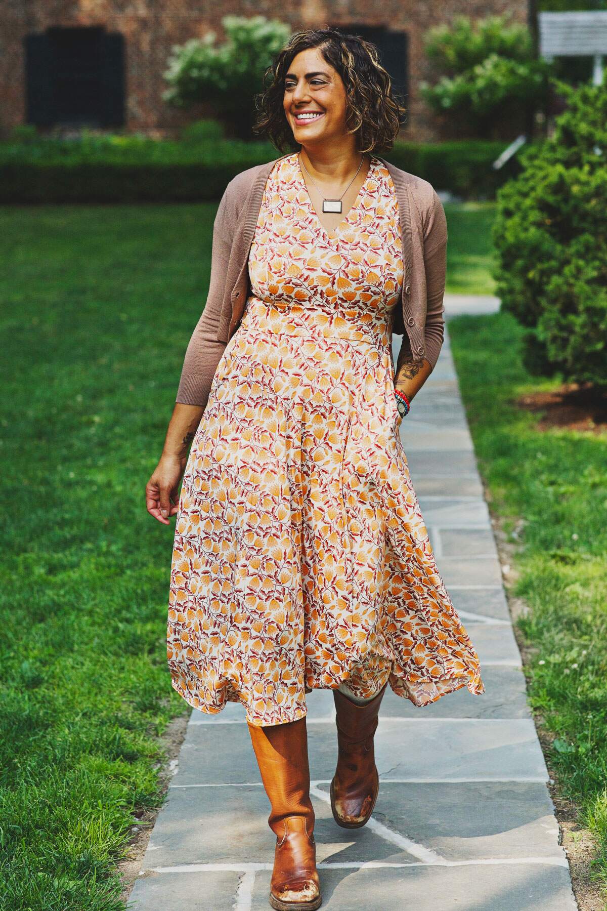 Cecelia Dress - Saffron Sunset