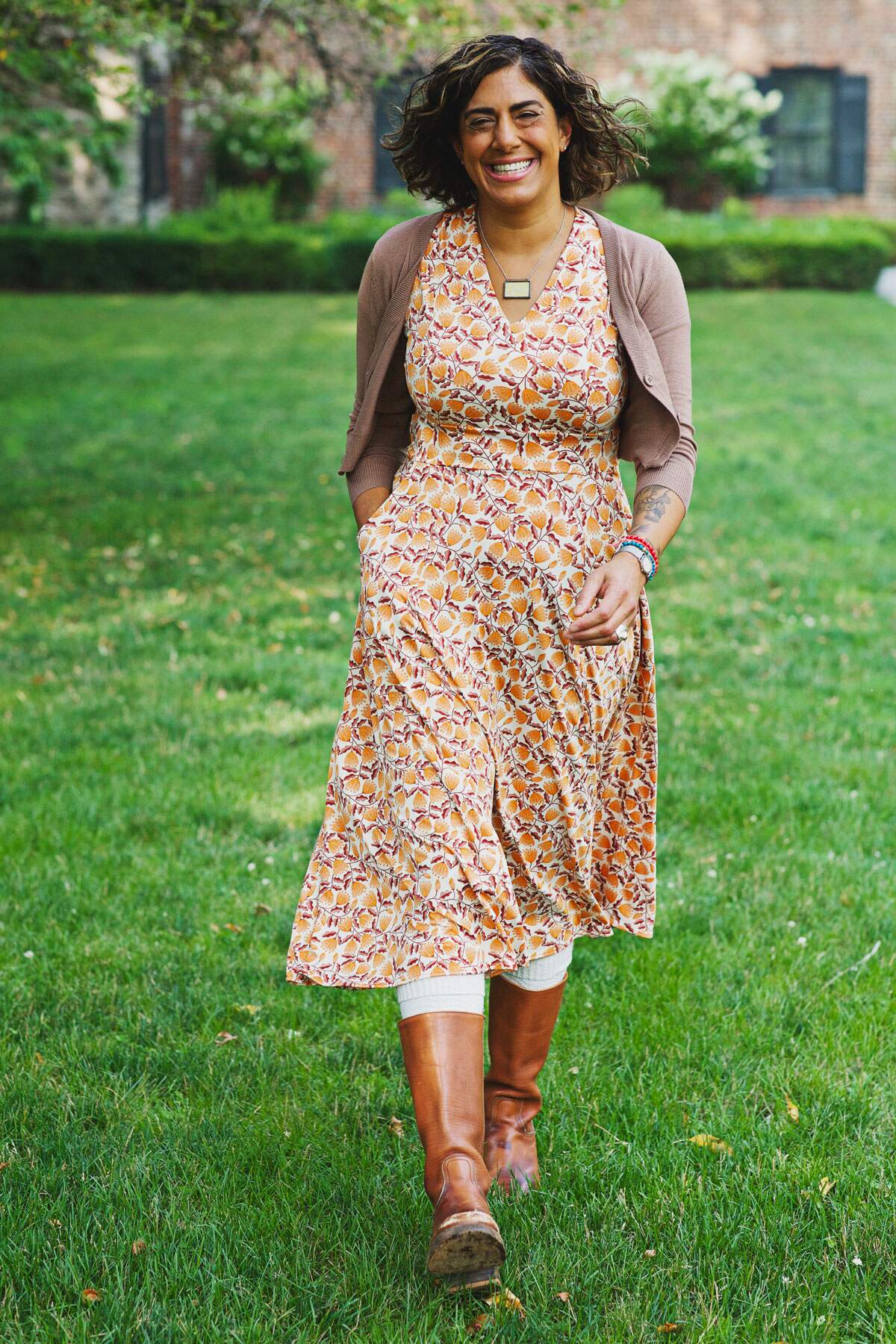 Cecelia Dress - Saffron Sunset