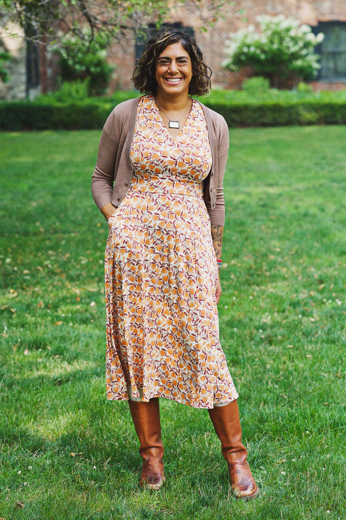 Cecelia Dress - Saffron Sunset