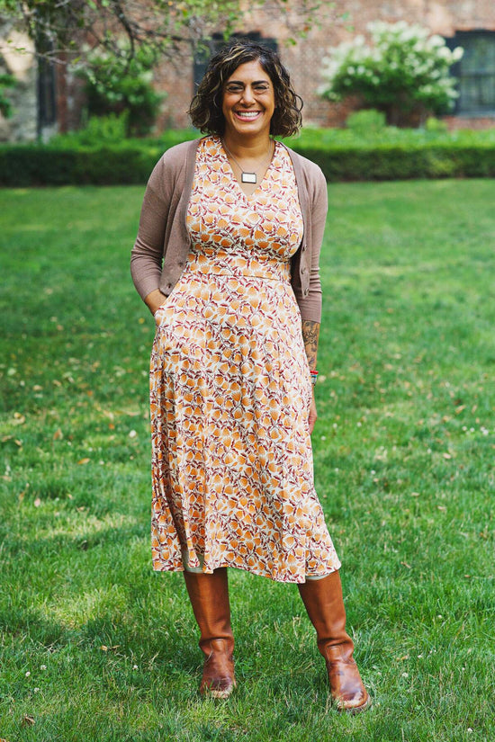 Cecelia Dress - Saffron Sunset