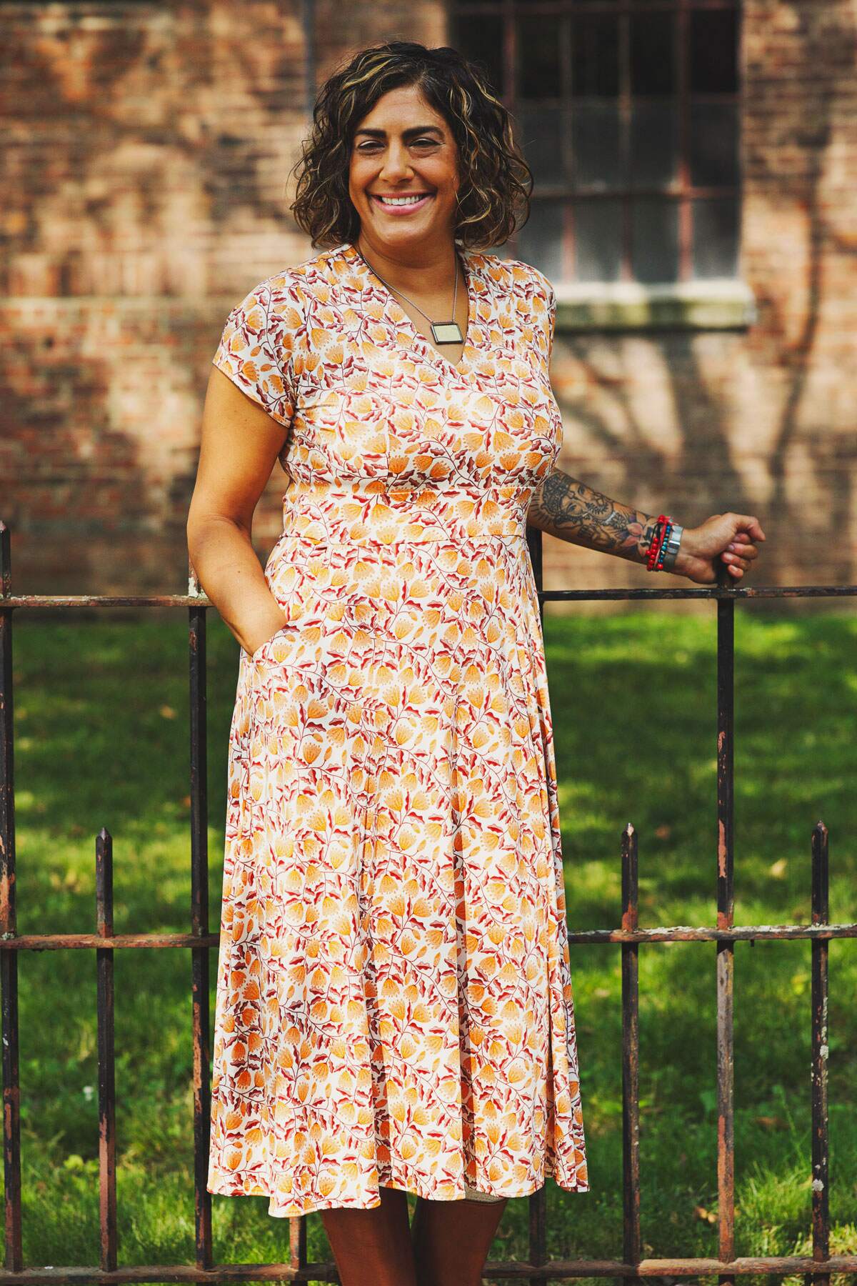 Cecelia Dress - Saffron Sunset