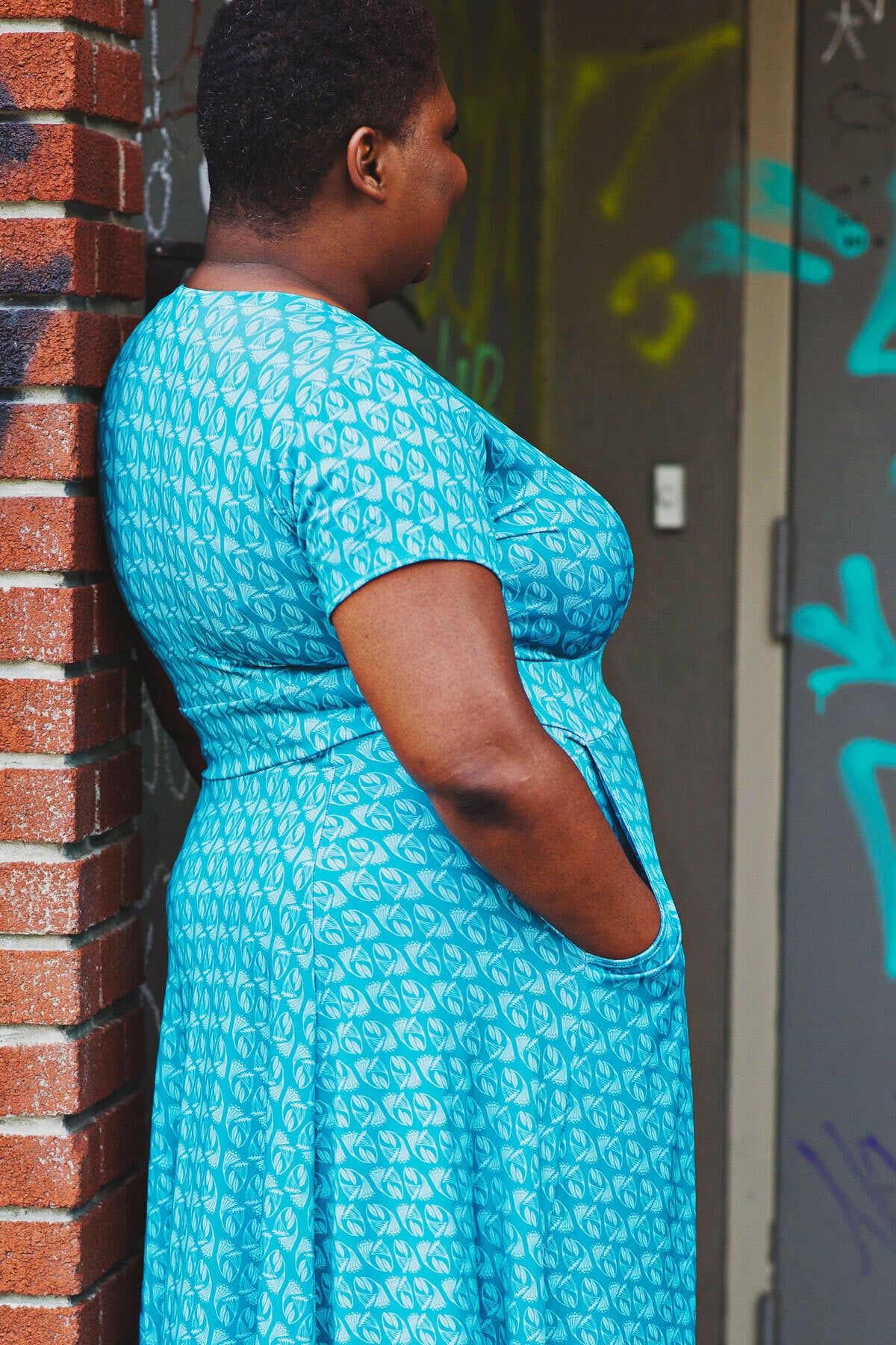 Cecelia Dress - Teal Appeal