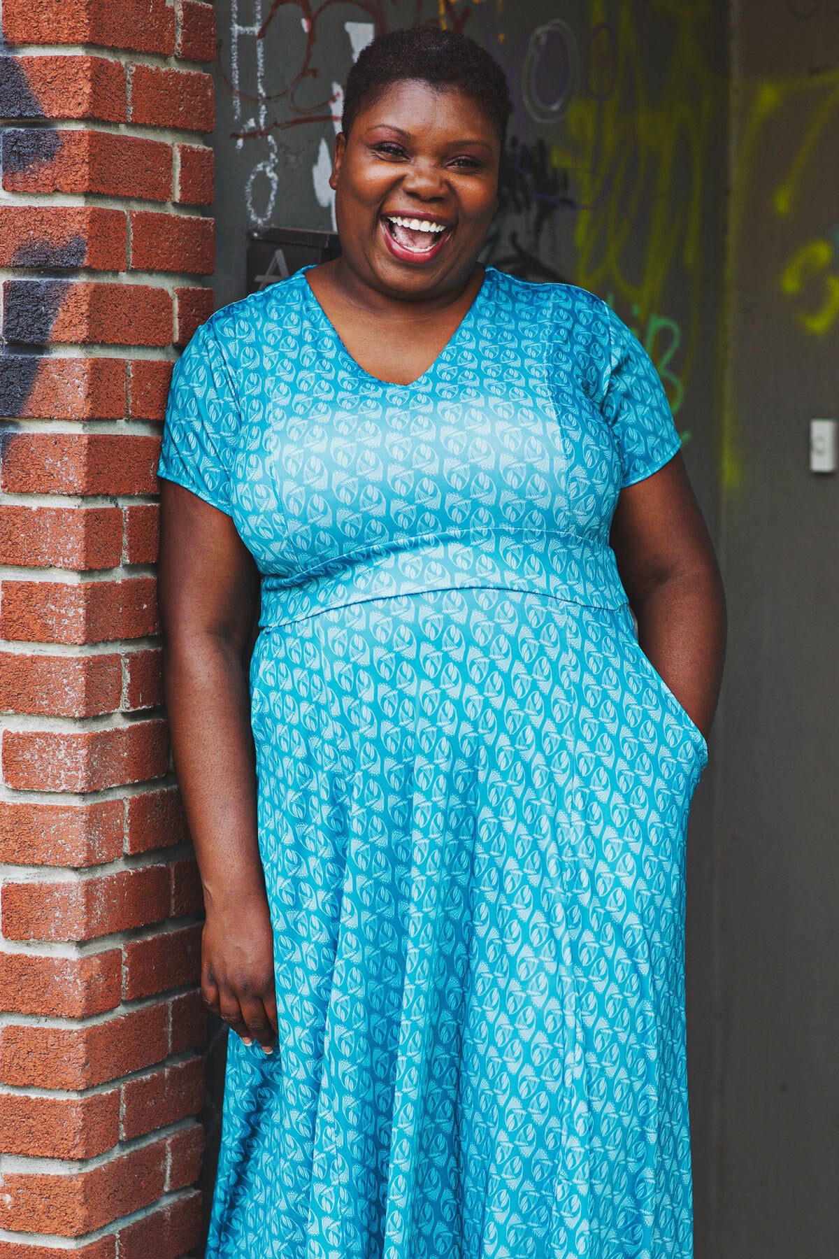 Cecelia Dress - Teal Appeal
