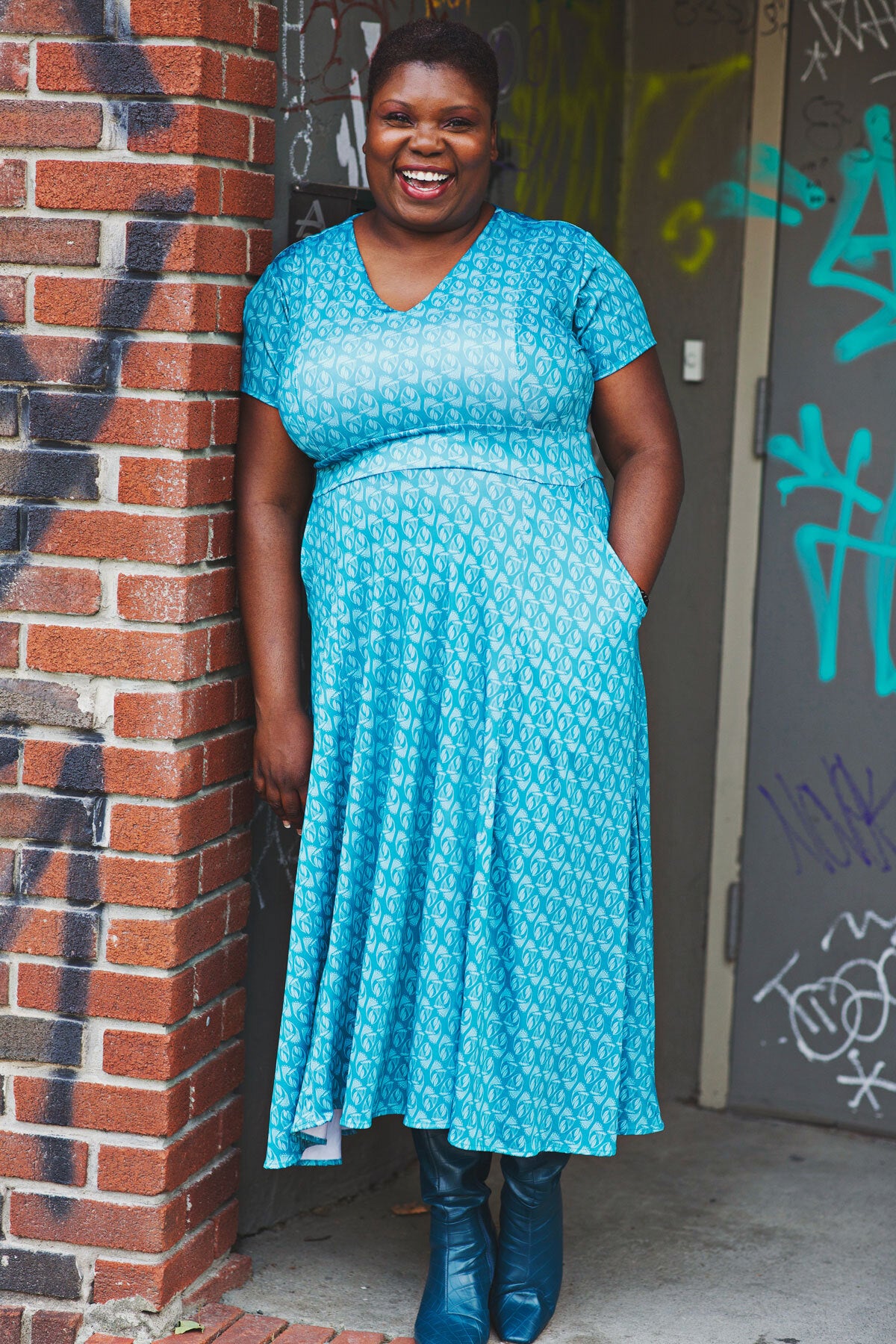 Cecelia Dress - Teal Appeal